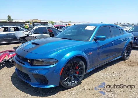 2022 Dodge Charger Scat Pack Widebody z USA, uszkodzony, nr VIN 2C3CDXGJ9NH102588